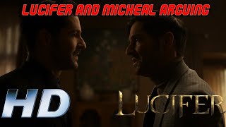 Lucifer And Micheal Arguing Makes God Angry Lucifer Season 5 Part 2
