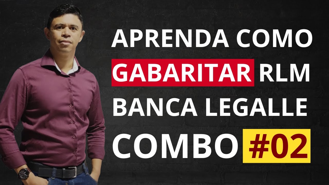 👉 GABARITE 🎯 Raciocínio Lógico ✅ Banca Legalle #COMBO_02