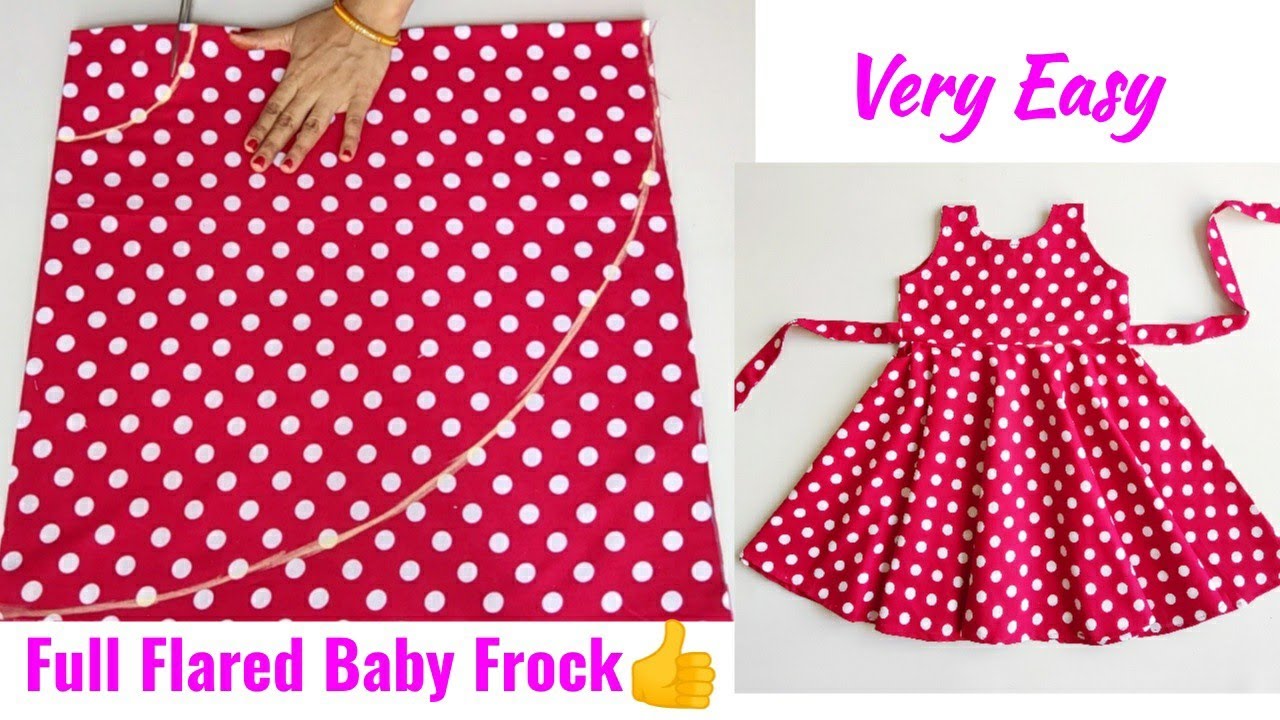 DIY Party Wear Baby Frock| Designer Baby Frock Cutting And Stitching -  YouTube
