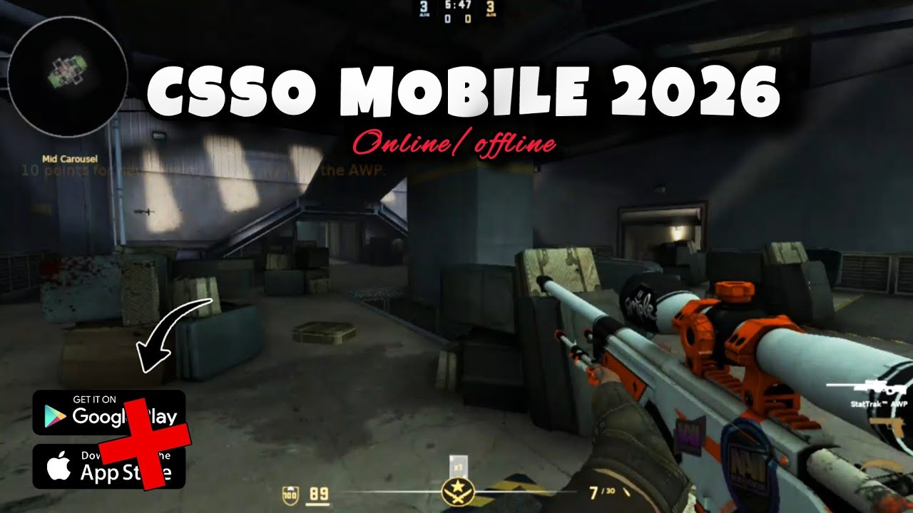 CSSO MOBILE 2026 ♥️♥️♥️ | FREE FOR ALL "AWP GAMEPLAY" 