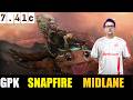 🤯 GPK [ SNAPFIRE ] MID 7.41c- DOTA 2 BEST MATCHES#dota2gameplay  #dota2  #gpk
