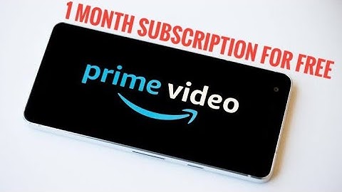 How to Get 1 Month Amazon Prime Video For Free Without Credit And Debit Card |