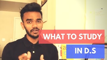 What to study in DS ( Data structures) for semester exam ? | Sem 3 Computers