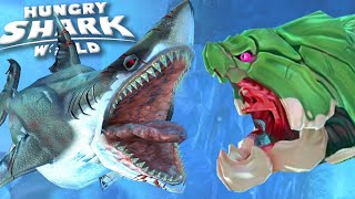 MEGALODON VS DUNKLEOSTEUS!!! (BIG MAMA) - Hungry Shark World | Ep 21 HD
