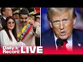LIVE Donald Trump to give Venezuela situation news conference as Nicolas Maduro captured by US