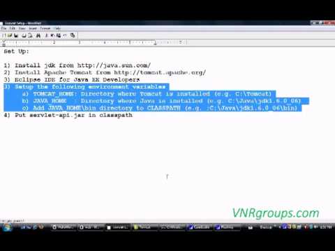 Servlets Programming Tutorial for Beginners   Set Up