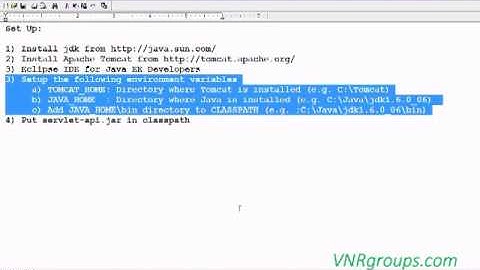 Servlets Programming Tutorial for Beginners   Set Up