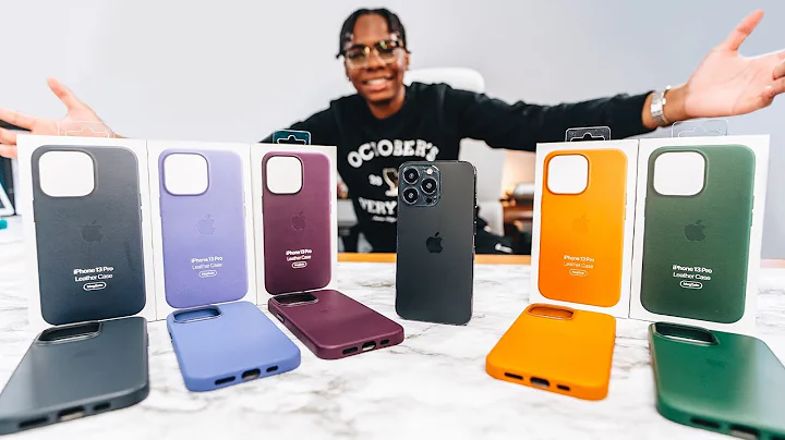 Unboxing All iPhone 13 Pro Leather Cases + Magsafe (All Colors)