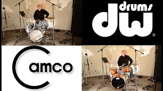 Steve Maxwell Vintage Drums - Camco Vs Dw Santa Monica Check Out This Comparison