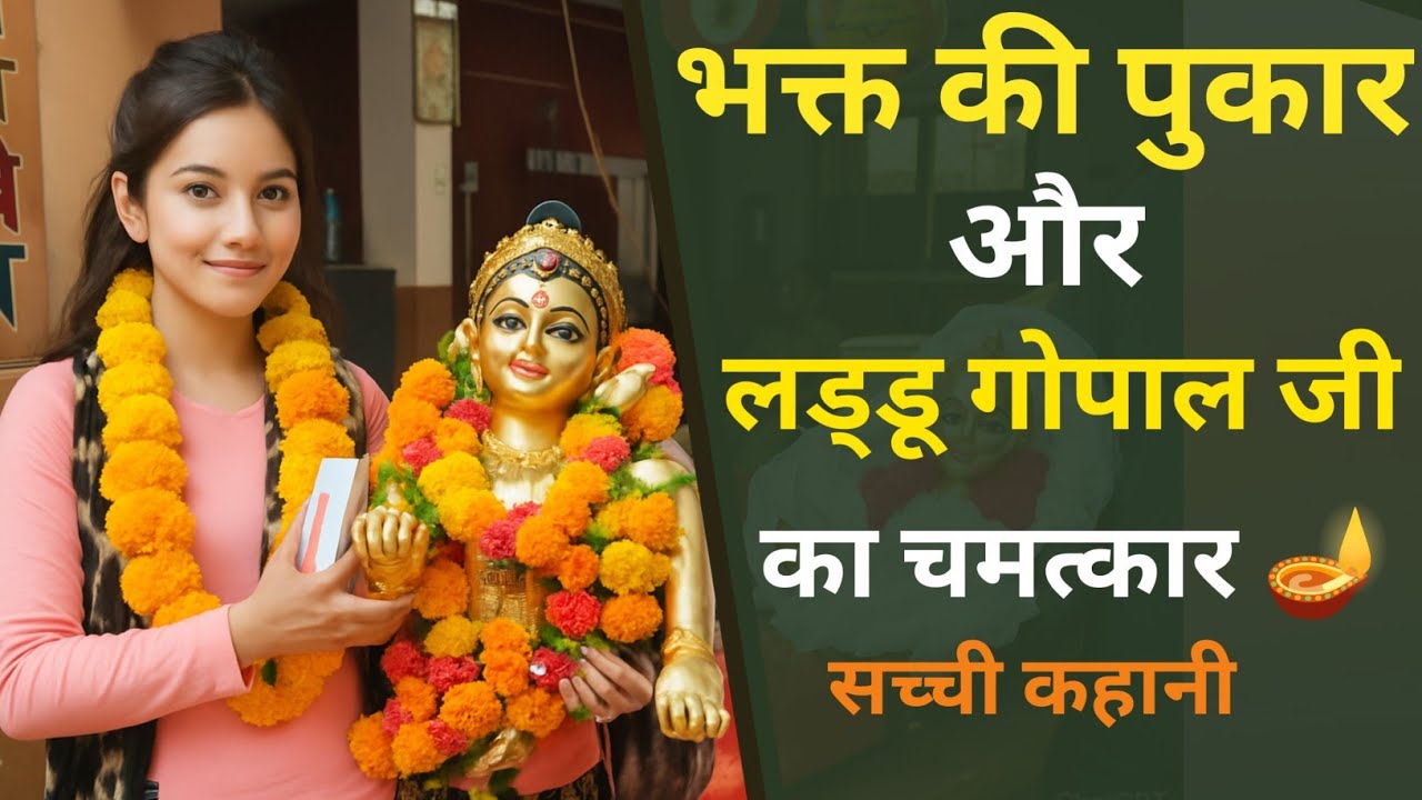 Laddu Gopal Ki Kahani – भक्त की पुकार और लड्डू गोपाल जी का चमत्कार 🪔