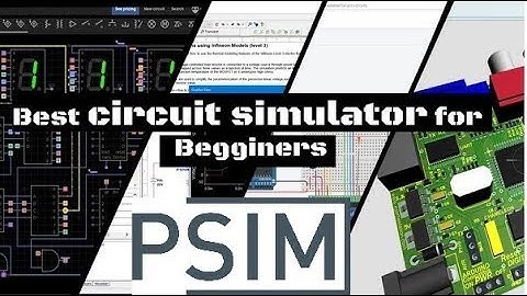 How to Install And Simulate A Project on PSIM Software || Simulate Circuit on PSIM