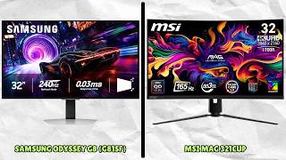Samsung Odyssey G8 VS MSI MAG 321CUP | Which 4K OLED Monitor is best for you