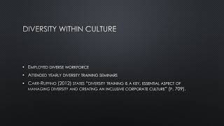 LSAL 4143 - Diversity Audit PowerPoint Presentation.