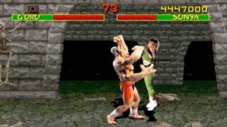 Mortal Kombat 1 arcade Sonya gameplay Playthrough