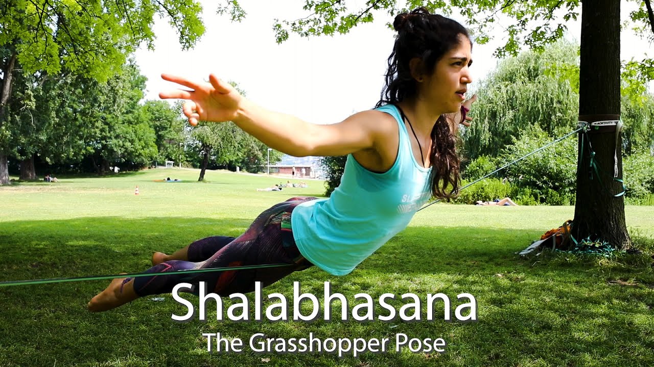 Slackline-Yoga Tutorial by Andrea Dattoli: The Grasshopper Pose