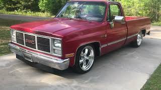 Addressing the “Chevy lean” on my 1987 GMC Sierra.