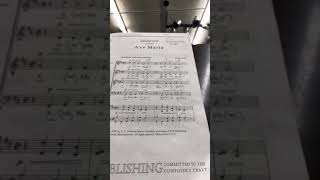 Ave Maria Conte Bass Information