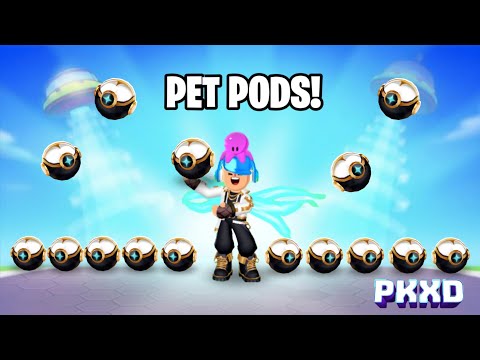 I OPENED THE NEW PET PODS FROM THE GOLDEN UPDATE! 💛 | PK XD