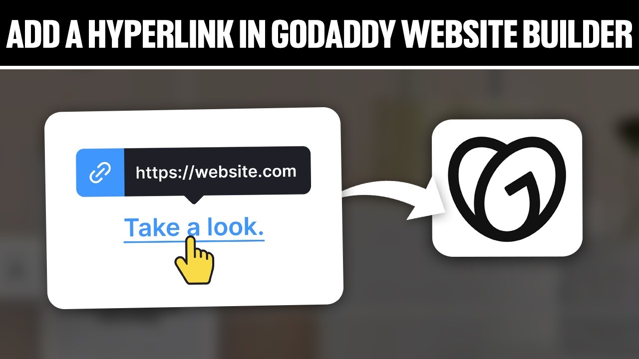 How To Add a Hyperlink in GoDaddy Website Builder 2025! (Full Tutorial)