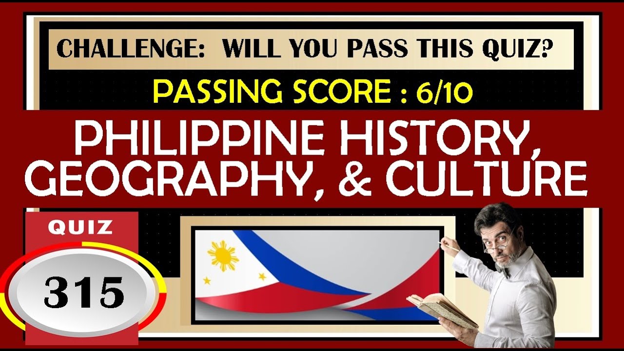 philippine culture and tourism geography quiz