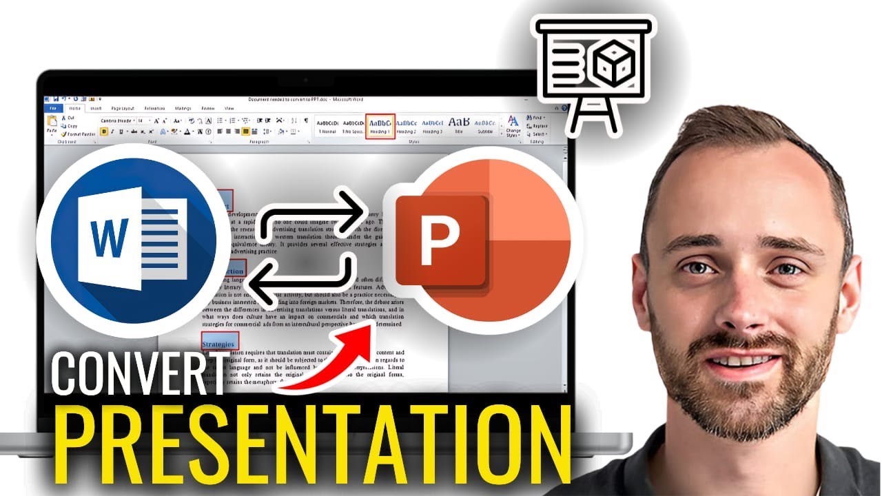 How to Convert Microsoft Word Document to PowerPoint Presentation ...