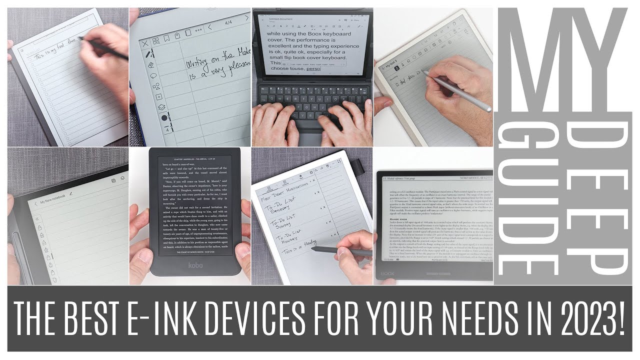 Kindle Scribe vs Remarkable 2: E Ink tablets