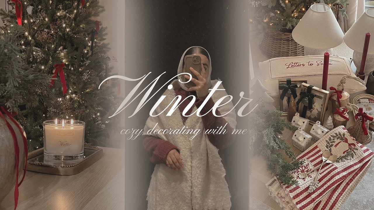 Festive Decorate with me 2025 (christmas friendly) Cozy Holiday Home: Décor Ideas and Charming DIYs.