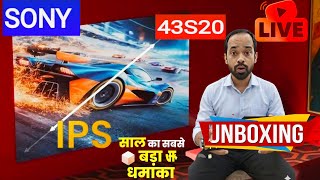 Sony 43S20 Google Tv Review Unboxing Full Features Best 43 Inch 4K Smart Tv 2025? Led Tv