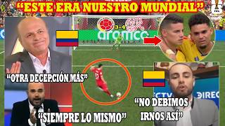 THEY'RE CRYING! COLOMBIAN PRESS IN TEARS after COLOMBIA'S ELIMINATION vs SWITZERLAND 3-4 PENALTIE...
