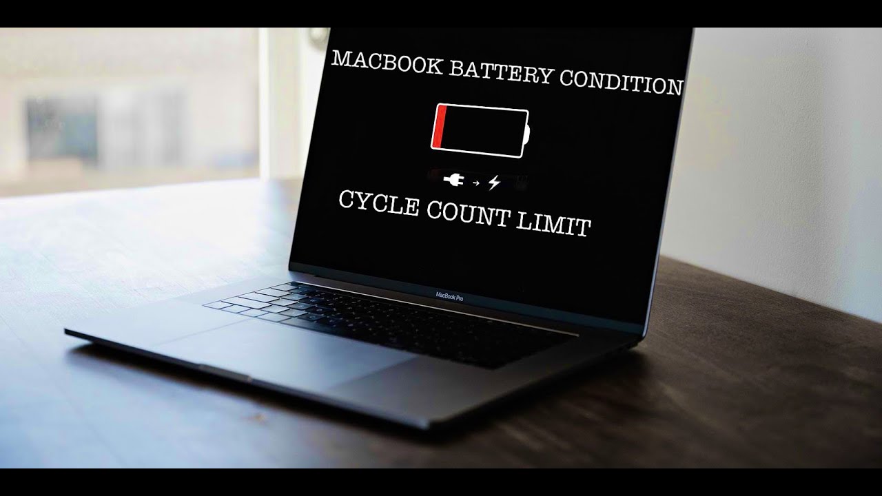 MacBook battery condition || cycle count limit || battery health ...