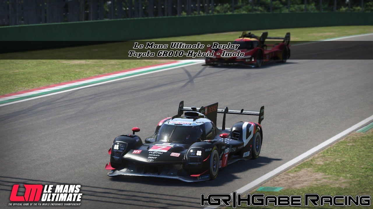 Le Mans Ultimate | Replay | Toyota GR010-Hybrid | Imola | PC | 2K - 1440p | Moza DD R9