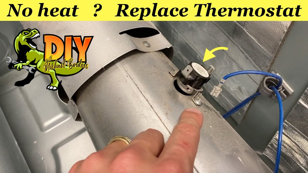 Replace Samsung dryer Thermostat Dry Clothes YouTube