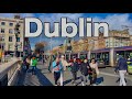 Dublin City Centre Walking Tour February 2025 |4k Dublin Ireland | O'Connell street, UHD 60FPS VIDEO