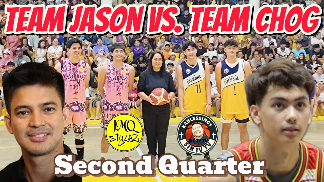Team Chog Moral vs. Jason  Abalos | 2nd Quarter | Celebrity Basketball Game in Guimbal, Iloilo