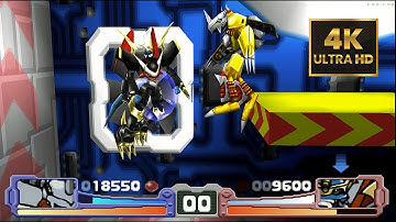 Digimon Rumble Arena 4k 60 FPS Remastered Gameplay Duckstation + Reshade PS1 Emulator Best Graphics
