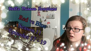 Red vs Blue Season 11 Episodes 17 - 19   HELLS MIRROR REACTIONS