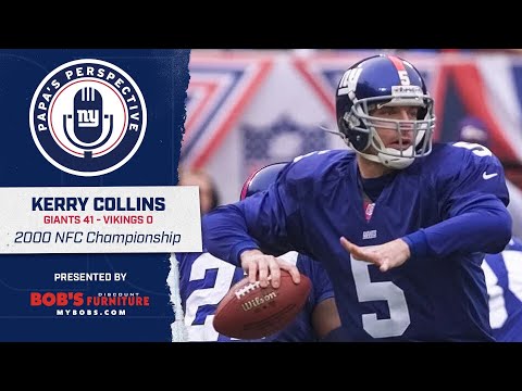 Kerry Collins Re-Lives 2000 NFC Championship Win vs. Vikings | New York Giants