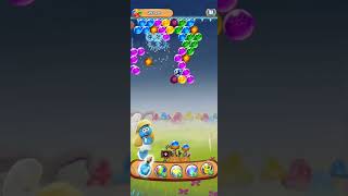 Smurfs Bubble Story-Level 37 NO BOOSTERS #smurfs #smurfsbubbleshooter #smurfsbubblestory #shorts