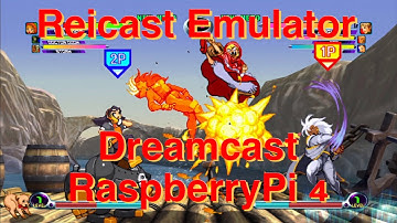 Raspberry Pi4-Dreamcast Emulator Running Mvc2 on Reicast for Retropie