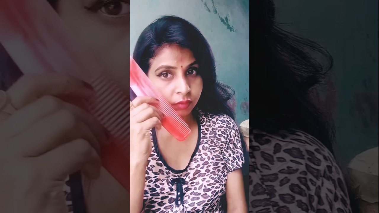 Comb eyeliner trick👁️😲