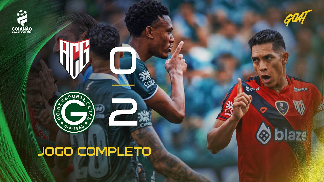 ATLÉTICO GOIANIENSE X GOIÁS | FINAL | CAMPEONATO GOIANO | AO VIVO E COM IMAGENS