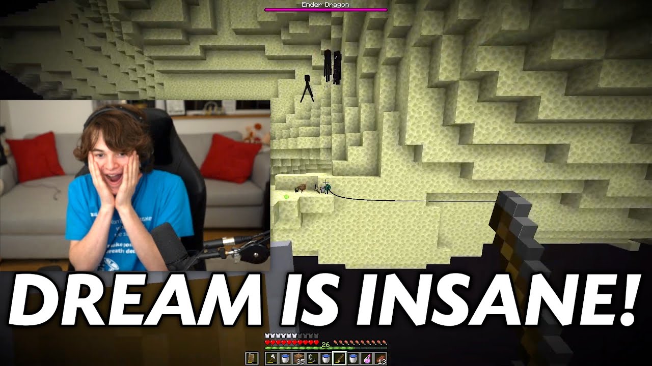 Tubbo Reacts to Dream Fishing Rod Clutch! YouTube