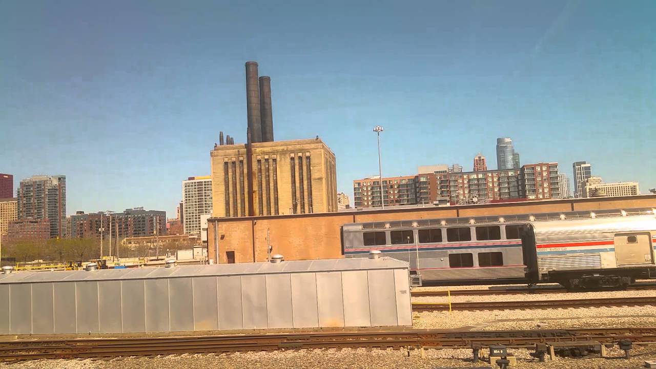 My trip to Chicago on board Amtrak - YouTube