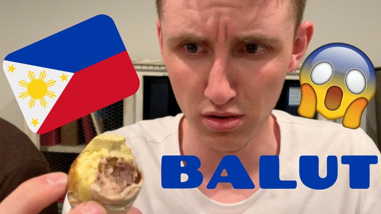 Foreigners try Filipino Food (BALUT Edition)