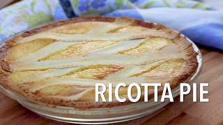 Famous Ricotta Pie Recipe | Italian Easter Ricotta Pie with Pasta Frolla Wealth