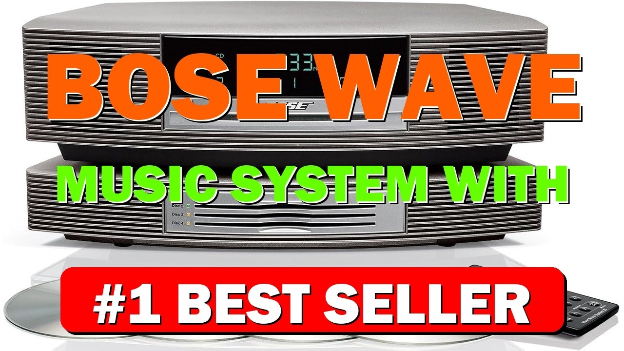Bose Wave Music System with Multi CD Changer Titanium Silver