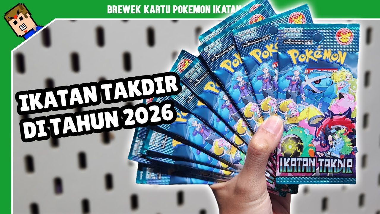 Apakah BREWEK Kartu Pokemon Ikatan Takdir 30 Pack Worth It? Di Tahun 2026?