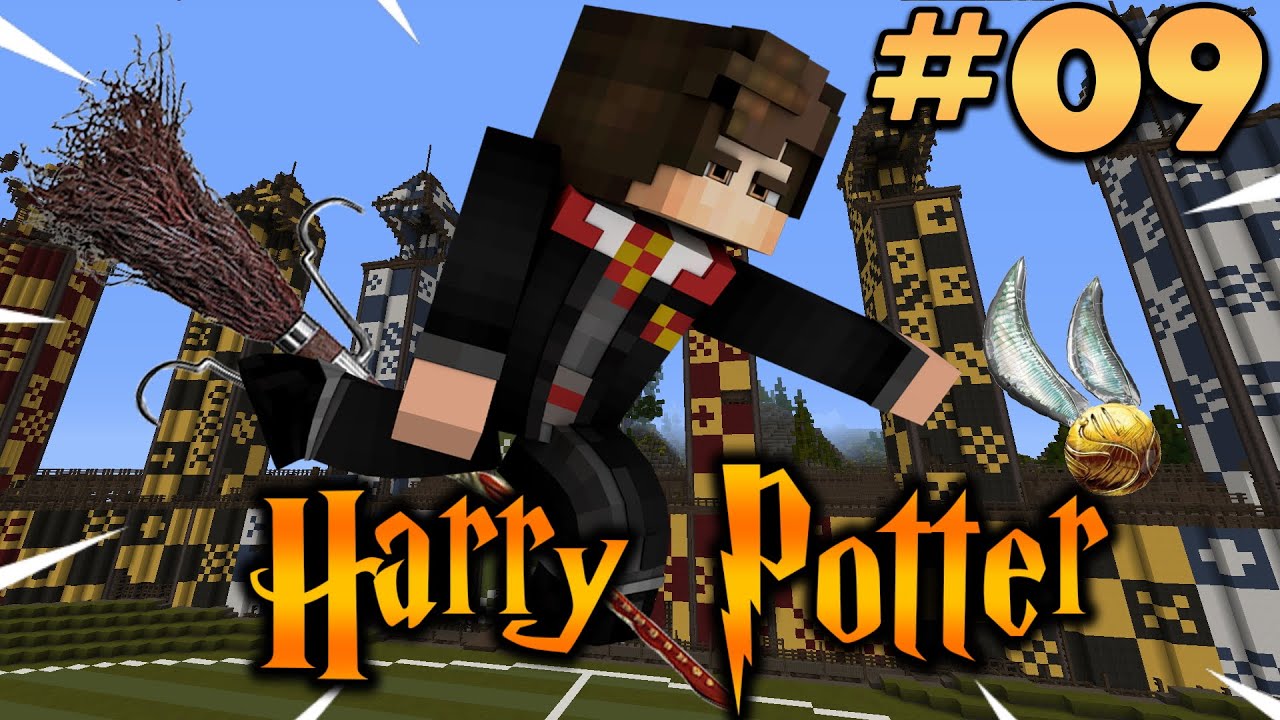 MEIN  ERSTER BESENFLUG!│Minecraft Harry Potter [Deutsch] #09
