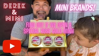 Opening up the Gold Rush Mini Brands!