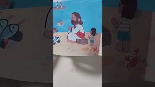 Jesus Restores Peter John 21:1-19 Sunday 3D Paper Craft#diycrafts  #jesus #doll #christiancrafts